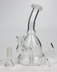 6" 2-in-1 fixed 3 hole diffuser bell bubbler_9