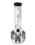 Hexagon Base Glass Bong - INHALCO