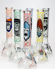 12" Gorilla glass water bong-Glow in the dark ( GBT21001 )_0