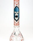 12" Gorilla glass water bong-Glow in the dark ( GBT21001 )_12