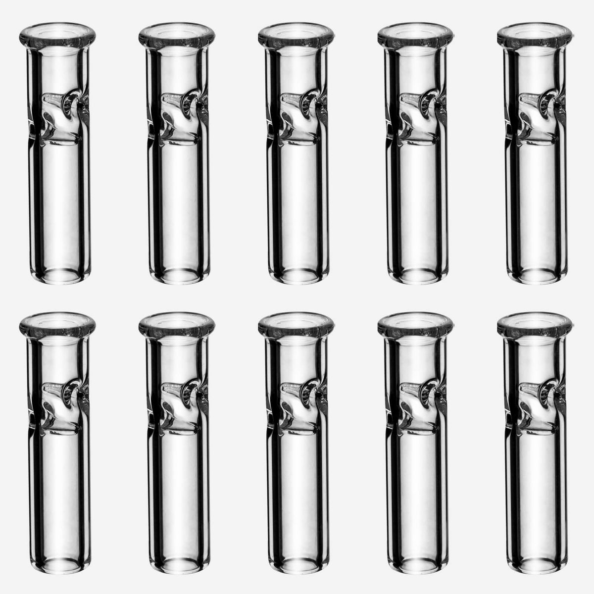 Glass Filter Tips 10 Pcs INHALCO