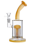 Bent Neck Bong Colored Tree Perc - INHALCO