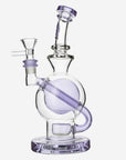 Ball Recycler Dab Rig Seed Of Life Perc - INHALCO