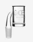 Beveled Edge Quartz Banger - INHALCO