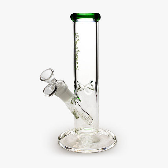 9&quot; Blueberry Glass Tube Water Bong - INHALCO