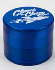 Cheech and Chong 4 Parts Metal Grinder blue up in somke