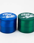 Cheech and Chong 4 Parts Metal Grinder duo up in somke