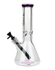 12" Classic beaker glass water bong - inhalco