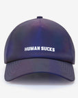 HUMAN SUCKS Rainbow Reflective Dab Hat - INHALCO
