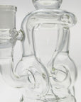 8.75" Twin Arm Super Slit Donut Wormhole Recycler Rig