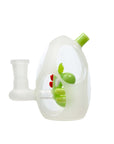 Frosted Yoshi Egg Glass Bubbler