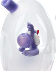 Frosted Yoshi Egg Glass Bubbler