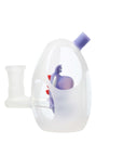 Frosted Yoshi Egg Glass Bubbler