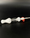 Glass Dab Straw Kit Bulbous Mouthpiece - INHALCO
