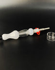 Glass Dab Straw Kit Bulbous Mouthpiece - INHALCO