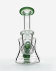 4 inches Mini Dab Rig Green - INHALCO