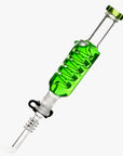 Glycerin Spiral Glass Dab Straw