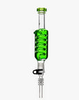 Glycerin Spiral Glass Dab Straw