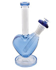 9" Heart Shaped Bubbler - INHALCO