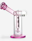 Hephaestus Glass Bubbler Swing Arm Bucket Pink - INHALCO