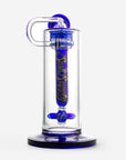 Hephaestus Glass Bubbler Swing Arm Bucket Blue - INHALCO