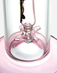 Hephaestus Glass Bubbler Swing Arm Bucket Pink - INHALCO