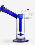 Hephaestus Glass Bubbler Swing Arm Bucket Blue - INHALCO