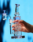 Straight Fab Torus Bong - INHALCO