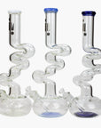 17.5" Infyniti 7mm Glass Kink Zong Bong