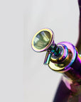 Infyniti Snowflake Metallic Bong