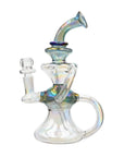 Iridescent Recycler Dab Rig - INHALCO