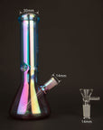 Iridescent Bong 8 Inch - INHALCO