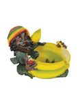 Jamaican Poly Resin Ashtray - INHALCO