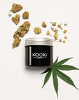The Compact | Small Glass Stash Jar with 5x Magnifying Lid_1