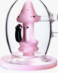 Mushroom Perc Glass Bong - INHALCO