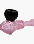 Pink Girly Glass Fish Pipe - INHALCO