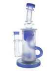 Sandblasted Klein Recycler Dab Rig