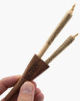 RAW Double Barrel Wooden Joint Holder - INHALCO