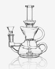 Showerhead Perc Glass Recycler Bong - INHALCO
