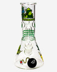 SDF Percolator Glass Ice Bong With Bong Stickers - INHALCO