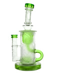 Sandblasted Klein Recycler Dab Rig