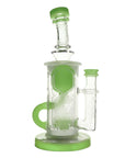 Sandblasted Klein Recycler Dab Rig