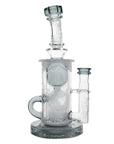 Sandblasted Klein Recycler Dab Rig