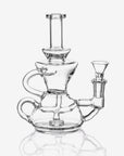 Showerhead Perc Glass Recycler Bong - INHALCO