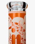 14" Infyniti Skull Glow In The Dark Beaker Bong - INHALCO