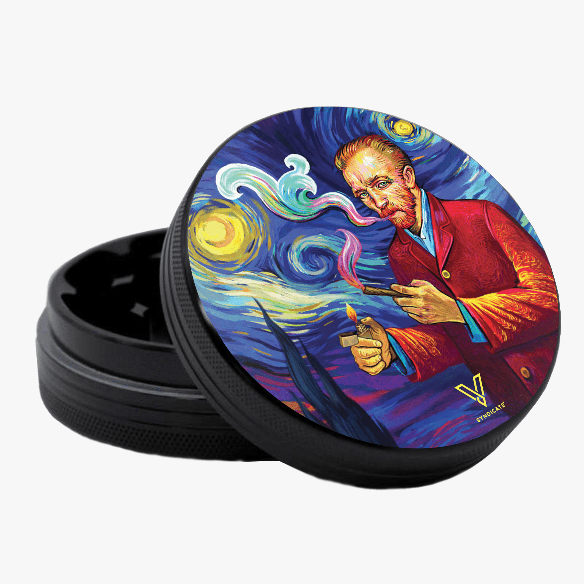 Smoky Night 2-Piece Grinders | INHALCO
