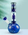 Spiral Perc Round Ball Bong - INHALCO