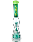 16" UFO Pyramid Perc Glass Beaker Bong