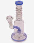 Tubbed Neck Glass Percolator Bong - INHALCO