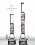 23" Voyager + Dual Perc Bong